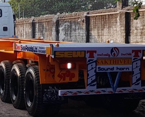 DOUBLE AXLE WITH GENSET